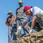 Migranti al lavoro (foto C. Unger)